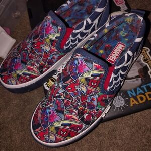 Marvel Kids Spider-Man Slip-On Shoes - Multicolor